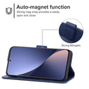 Leather Phone Case For Xiaomi 12X(Blue)
