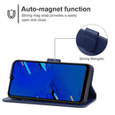 Leather Phone Case For Samsung Galaxy M33 5G(Blue)