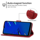 Leather Phone Case For Samsung Galaxy M33 5G(Red)