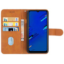 Leather Phone Case For Samsung Galaxy M33 5G(Brown)