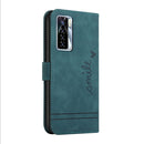 For Tecno Camon 17 Pro Retro Skin Feel Horizontal Flip Soft TPU + PU Leather Phone Case(Dark Green)