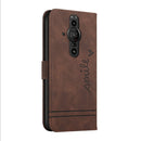 For Sony Xperia Pro-I Retro Skin Feel Horizontal Flip Soft TPU + PU Leather Phone Case(Coffee)