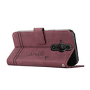 For Sony Xperia Pro-I Retro Skin Feel Horizontal Flip Soft TPU + PU Leather Phone Case(Wine Red)