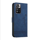 For Xiaomi Redmi Note 11 Pro Retro Skin Feel Horizontal Flip Soft TPU + PU Leather Phone Case(Blue)