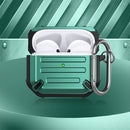 Sword Armor Earphone Protective Case with Hook For AirPods 3(Red)