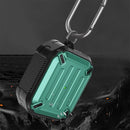 Sword Armor Earphone Protective Case with Hook For AirPods 3(Blue)