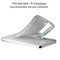 For Samsung Galaxy S22 5G Glazed Marble Pattern TPU + Acrylic Phone Case(White)