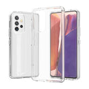 For Samsung Galaxy A53 5G Shockproof Terminator Style Transparent Protective Phone Case(Transparent)