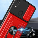 For Huawei Y6s / Enjoy 9e / Honor 8A Sliding Camshield Card Phone Case(Grey)