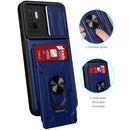 For Xiaomi Redmi Note 10 5G Sliding Camshield Card Phone Case(Grey)