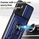 For Xiaomi Redmi Note 10 5G Sliding Camshield Card Phone Case(Grey)