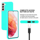 For Samsung Galaxy S22 5G GOOSPERY PEARL JELLY Shockproof TPU Phone Case(Mint Green)