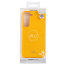 For Samsung Galaxy S22 5G GOOSPERY PEARL JELLY Shockproof TPU Phone Case(Yellow)