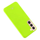 For Samsung Galaxy S22 5G GOOSPERY PEARL JELLY Shockproof TPU Phone Case(Fluorescent Green)