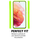 For Samsung Galaxy S22 5G GOOSPERY PEARL JELLY Shockproof TPU Phone Case(Fluorescent Green)