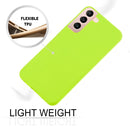 For Samsung Galaxy S22 5G GOOSPERY PEARL JELLY Shockproof TPU Phone Case(Fluorescent Green)