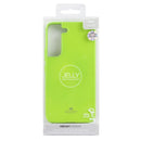 For Samsung Galaxy S22 5G GOOSPERY PEARL JELLY Shockproof TPU Phone Case(Fluorescent Green)
