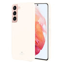 For Samsung Galaxy S22 5G GOOSPERY PEARL JELLY Shockproof TPU Phone Case(White)