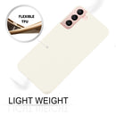 For Samsung Galaxy S22 5G GOOSPERY PEARL JELLY Shockproof TPU Phone Case(White)