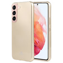 For Samsung Galaxy S22 5G GOOSPERY PEARL JELLY Shockproof TPU Phone Case(Gold)