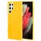 For Samsung Galaxy S22 Ultra 5G GOOSPERY PEARL JELLY Shockproof TPU Phone Case(Yellow)