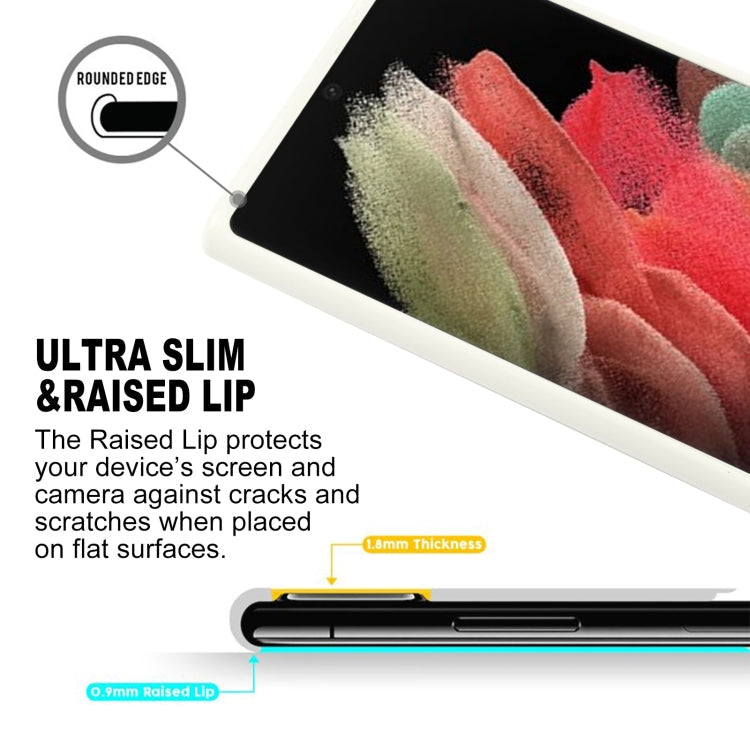 For Samsung Galaxy S22 Ultra 5G GOOSPERY PEARL JELLY Shockproof TPU Phone Case(White)