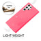 For Samsung Galaxy S22 Ultra 5G GOOSPERY PEARL JELLY Shockproof TPU Phone Case(Rose Red)