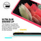 For Samsung Galaxy S22 Ultra 5G GOOSPERY PEARL JELLY Shockproof TPU Phone Case(Rose Red)