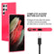 For Samsung Galaxy S22 Ultra 5G GOOSPERY PEARL JELLY Shockproof TPU Phone Case(Rose Red)