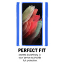 For Samsung Galaxy S22 Ultra 5G GOOSPERY PEARL JELLY Shockproof TPU Phone Case(Blue)