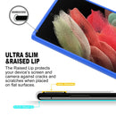 For Samsung Galaxy S22 Ultra 5G GOOSPERY PEARL JELLY Shockproof TPU Phone Case(Blue)