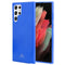 For Samsung Galaxy S22 Ultra 5G GOOSPERY PEARL JELLY Shockproof TPU Phone Case(Blue)