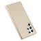 For Samsung Galaxy S22 Ultra 5G GOOSPERY PEARL JELLY Shockproof TPU Phone Case(Gold)