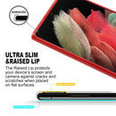 For Samsung Galaxy S22 Ultra 5G GOOSPERY PEARL JELLY Shockproof TPU Phone Case(Red)