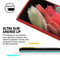 For Samsung Galaxy S22 Ultra 5G GOOSPERY PEARL JELLY Shockproof TPU Phone Case(Red)