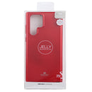 For Samsung Galaxy S22 Ultra 5G GOOSPERY PEARL JELLY Shockproof TPU Phone Case(Red)