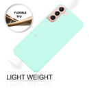 For Samsung Galaxy S22+ 5G GOOSPERY SOFT FEELING Liquid TPU Soft Case(Mint Green)