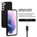 For Samsung Galaxy S22+ 5G GOOSPERY SOFT FEELING Liquid TPU Soft Case(Black)
