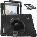 For Samsung Galaxy Tab A8 10.5 2021 Silicone + PC Tablet Case(Black)