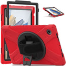 For Samsung Galaxy Tab A8 10.5 2021 Silicone + PC Tablet Case(Red)