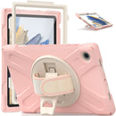 For Samsung Galaxy Tab A8 10.5 2021 Silicone + PC Tablet Case(Rose Gold)
