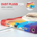 For Samsung Galaxy Tab A8 10.5 2021 Silicone + PC Tablet Case(Colorful Red)