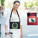 For Samsung Galaxy Tab A8 10.5 2021 Silicone + PC Tablet Case(Navy Blue + Lime)