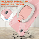 For Samsung Galaxy Tab A8 10.5 2021 Silicone + PC Tablet Case(Rose Gold)