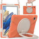 For Samsung Galaxy Tab A8 10.5 2021 Silicone + PC Tablet Case(Living Coral)