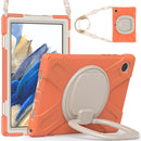 For Samsung Galaxy Tab A8 10.5 2021 Silicone + PC Tablet Case(Living Coral)