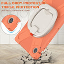 For Samsung Galaxy Tab A8 10.5 2021 Silicone + PC Tablet Case(Living Coral)
