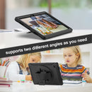 For Samsung Galaxy Tab A8 10.5 2021 Shockproof TPU + PC Tablet Case(Black)