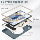 For Samsung Galaxy Tab A8 10.5 2021 Shockproof TPU + PC Tablet Case(Cornflower Blue)