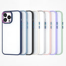 Colorful Metal Lens Ring Phone Case For iPhone 11(Green)